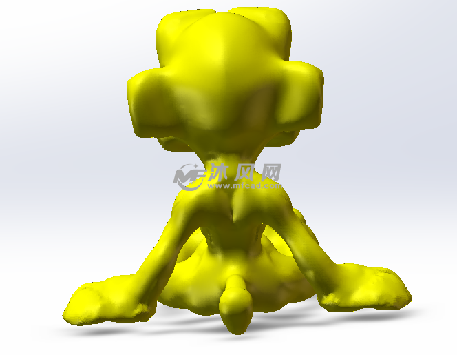 恐惧猴后部效果图