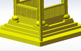 四角亭底部效果图