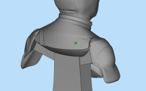 死侍半身像三维模型