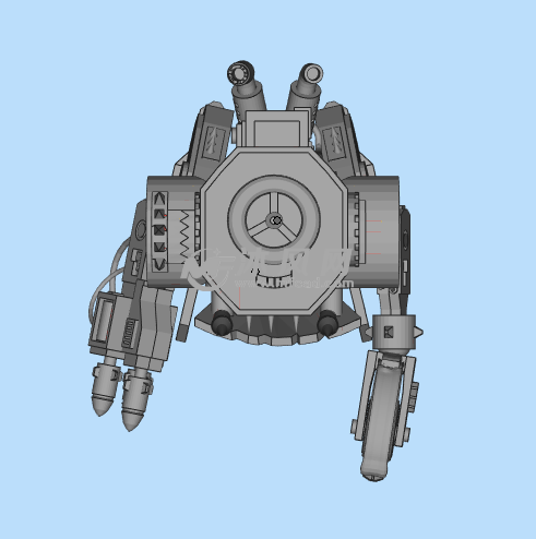 蒸汽机器人外观造型