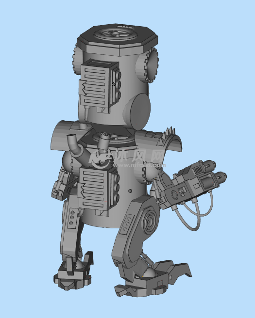玩具机器人工业设计模型