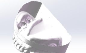 人体牙齿的3D打印模型