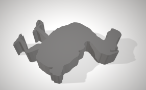 渡渡鸟模型俯视图