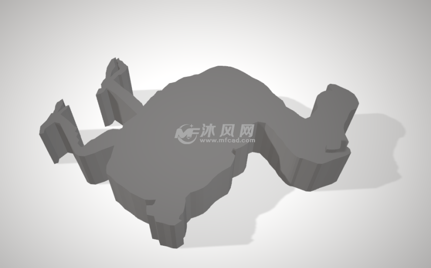 渡渡鸟模型俯视图