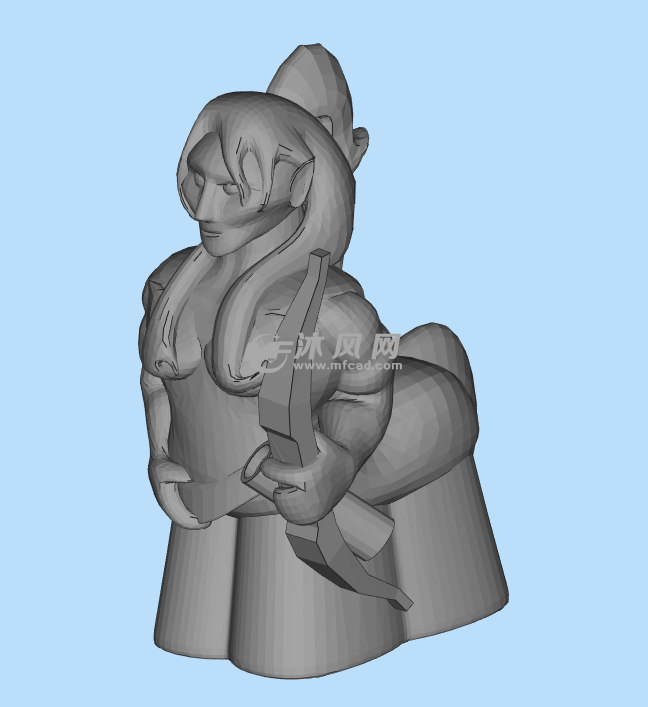 半人马女战士侧面