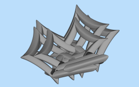 圆环碗模型侧面