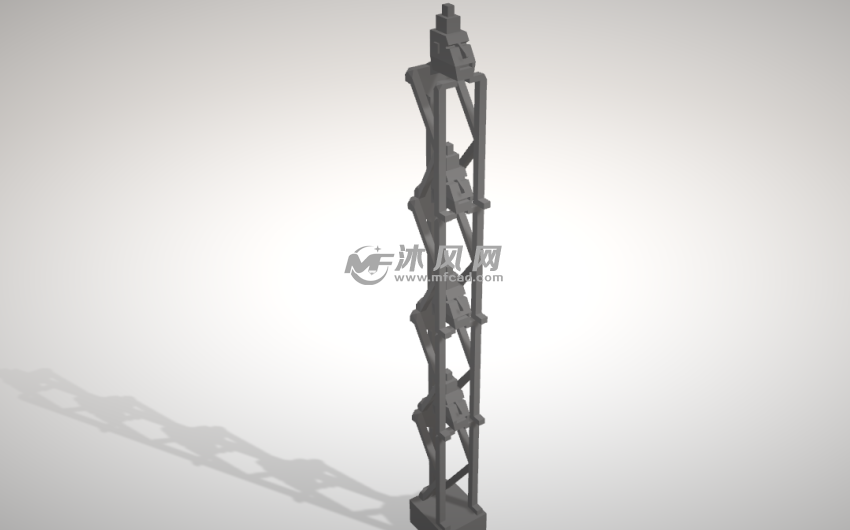 可堆叠升降结构