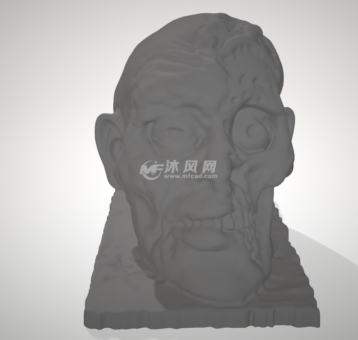 克莱夫僵尸面部