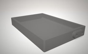 手机电池BL-5C电池盒模型