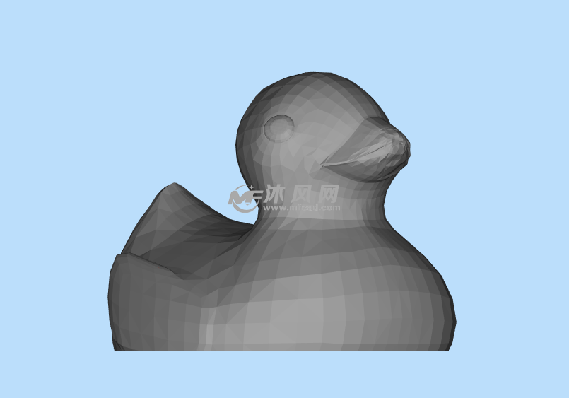 游泳的鸭子模型