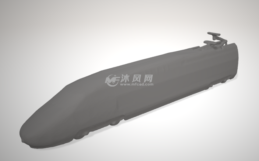 子弹头列车侧面