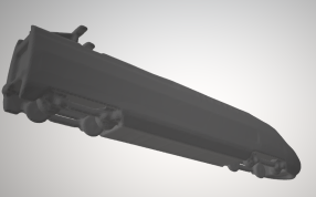 子弹头列车模型