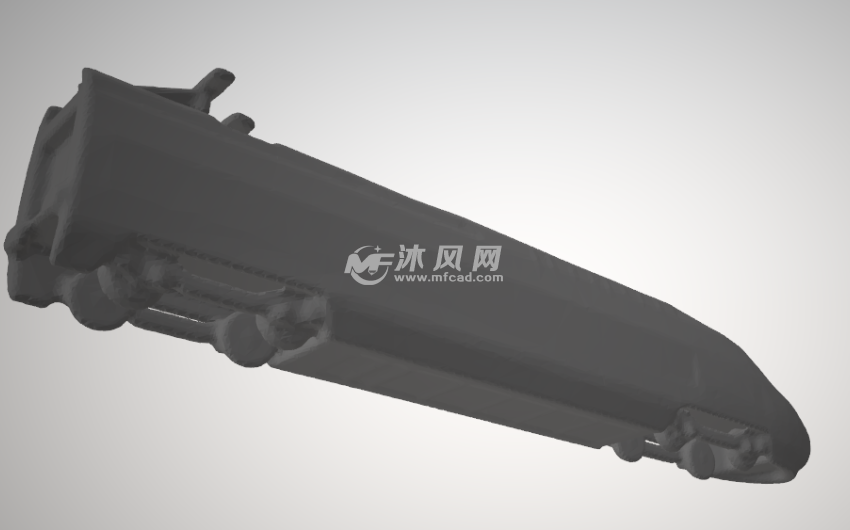 子弹头列车模型