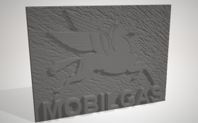 美孚燃气标志正面