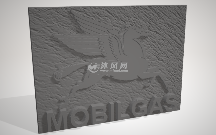 美孚燃气标志正面