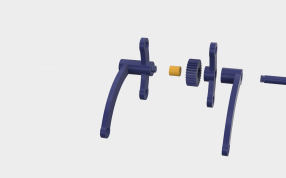 蜂鸟零件组装示意图