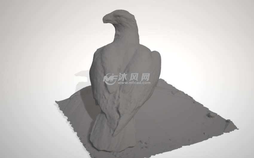 鹰stl模型