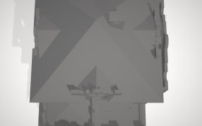 别墅stl模型顶部