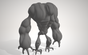肌肉怪物stl模型