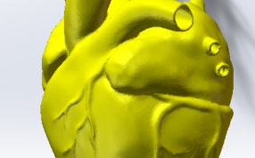 黄色材料打印效果