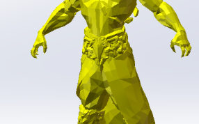 黄色材料效果图