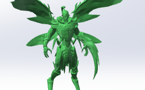 绿色材料效果图