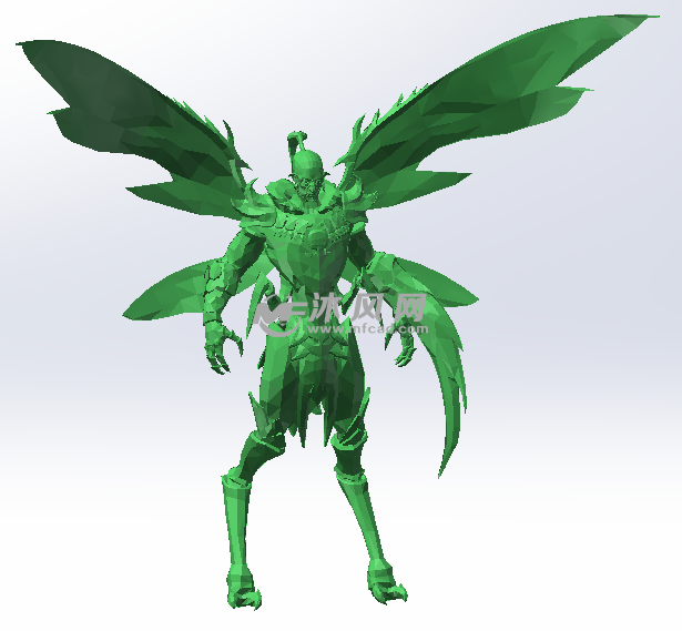 绿色材料效果图