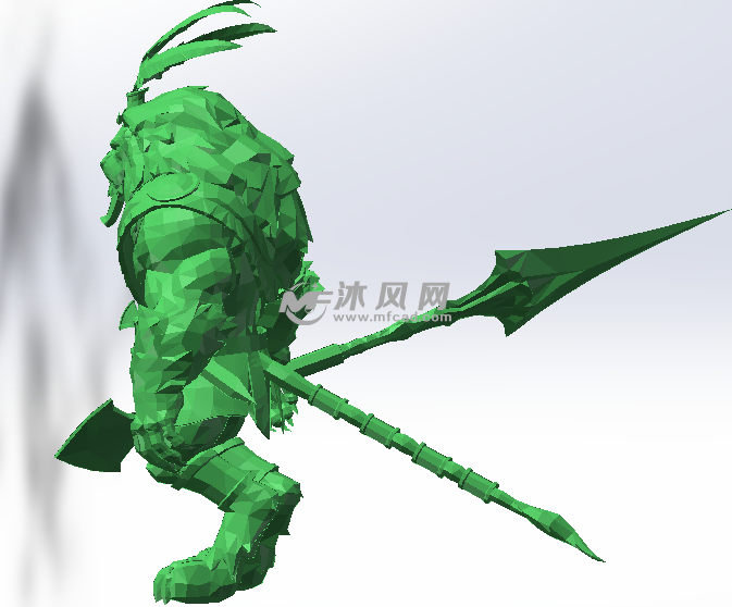 绿色材料效果图2