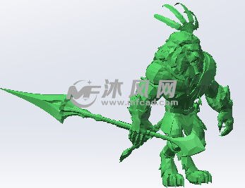 绿色材料效果图