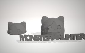 猫头-怪物猎人正面