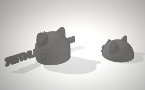 猫头-怪物猎人背面