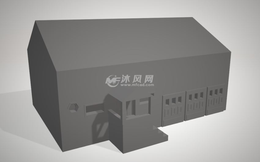 房子3D打印模型