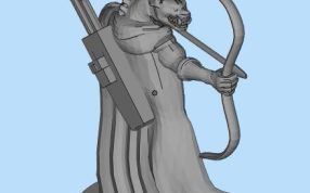 豺狼射手三维模型