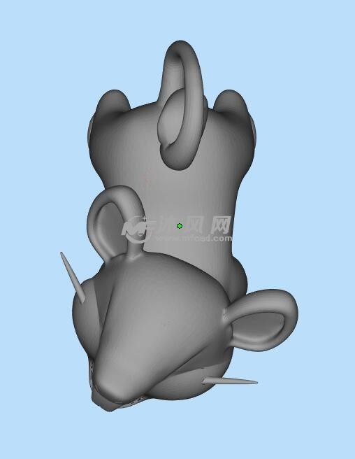 老鼠精灵三维建模