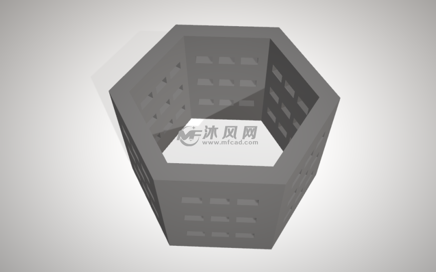 喷漆帽支架主体模型