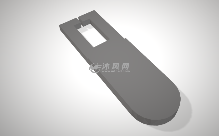 拉链3D打印模型