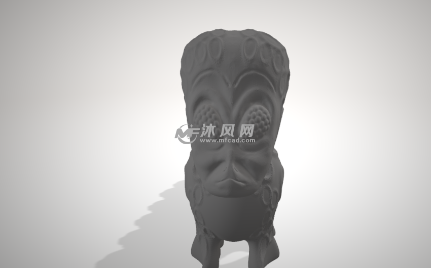 外星毛毛虫正面