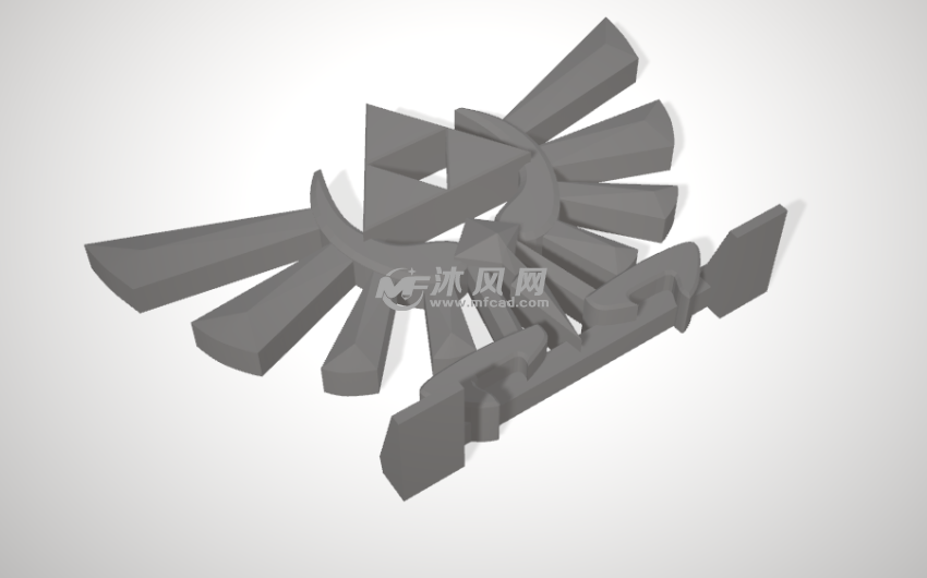 海拉尔壁炉架模型