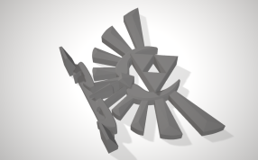 海拉尔壁炉架侧面