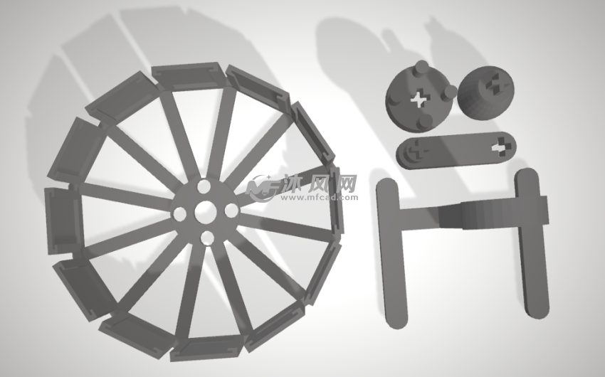 幻影箱模型俯视图