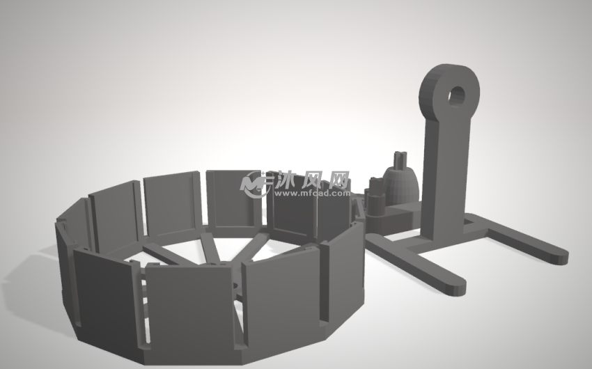 幻影箱模型全部零件