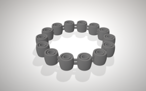 叮当响的手镯模型