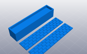 假日酒店标志渲染