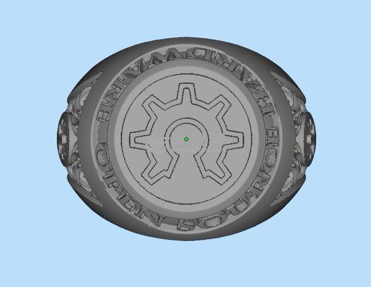 3D打印戒指模型