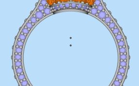 3D打印钻石戒指