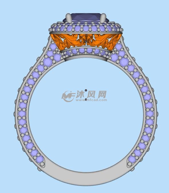 3D打印钻石戒指