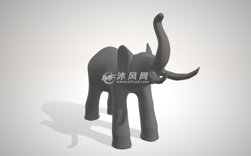大象3D打印模型