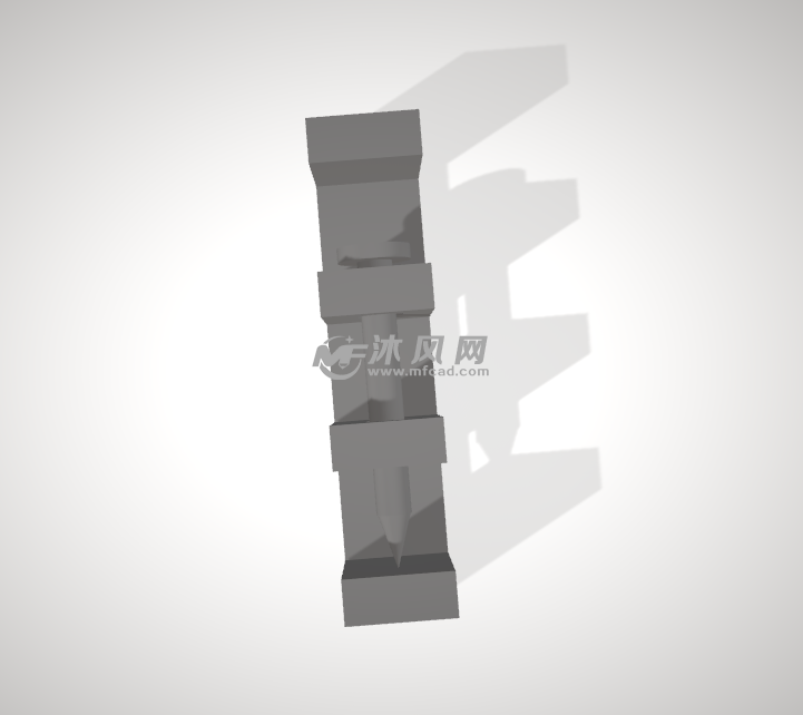 不能拔出的钉子模型