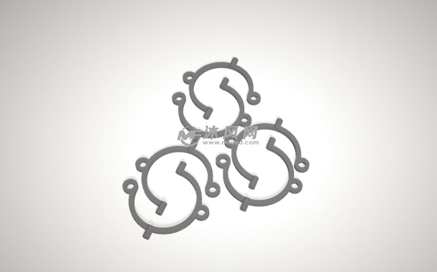 立方体球拼接模型