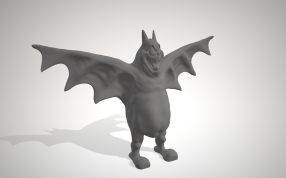 胖蝙蝠模型
